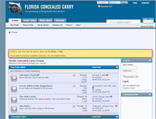 Tablet Screenshot of floridaconcealedcarry.com